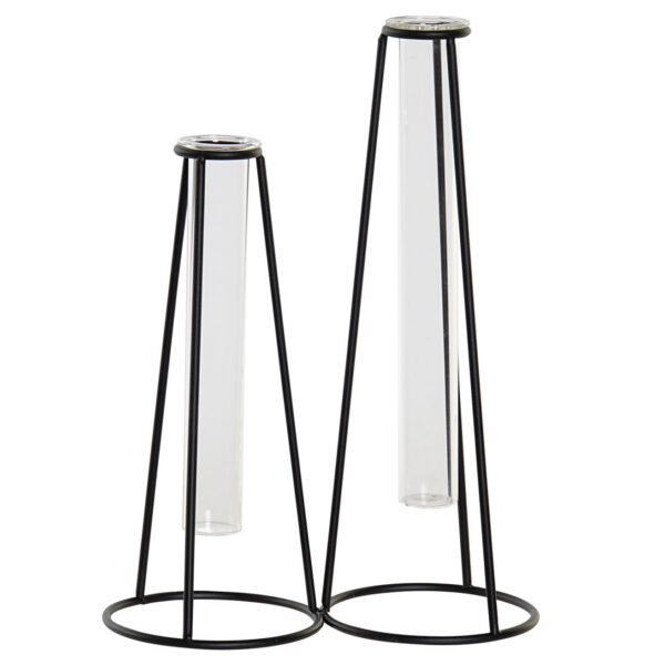 lillevaas DOUBLE on valmistatud klaasist