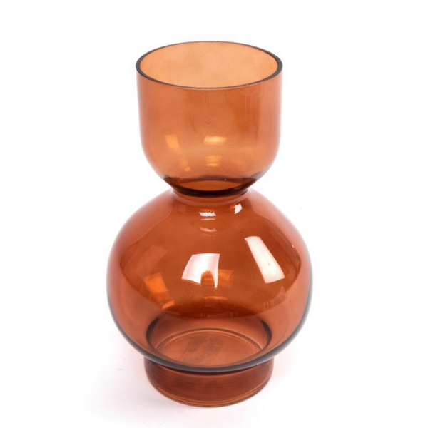 Vaas AMBAR on vintage stiilis ning originaalse mitmetasandilise disainiga