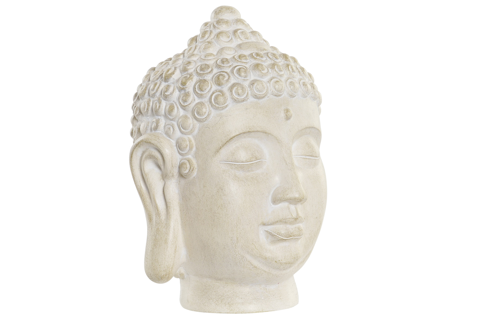 Buddha Head White