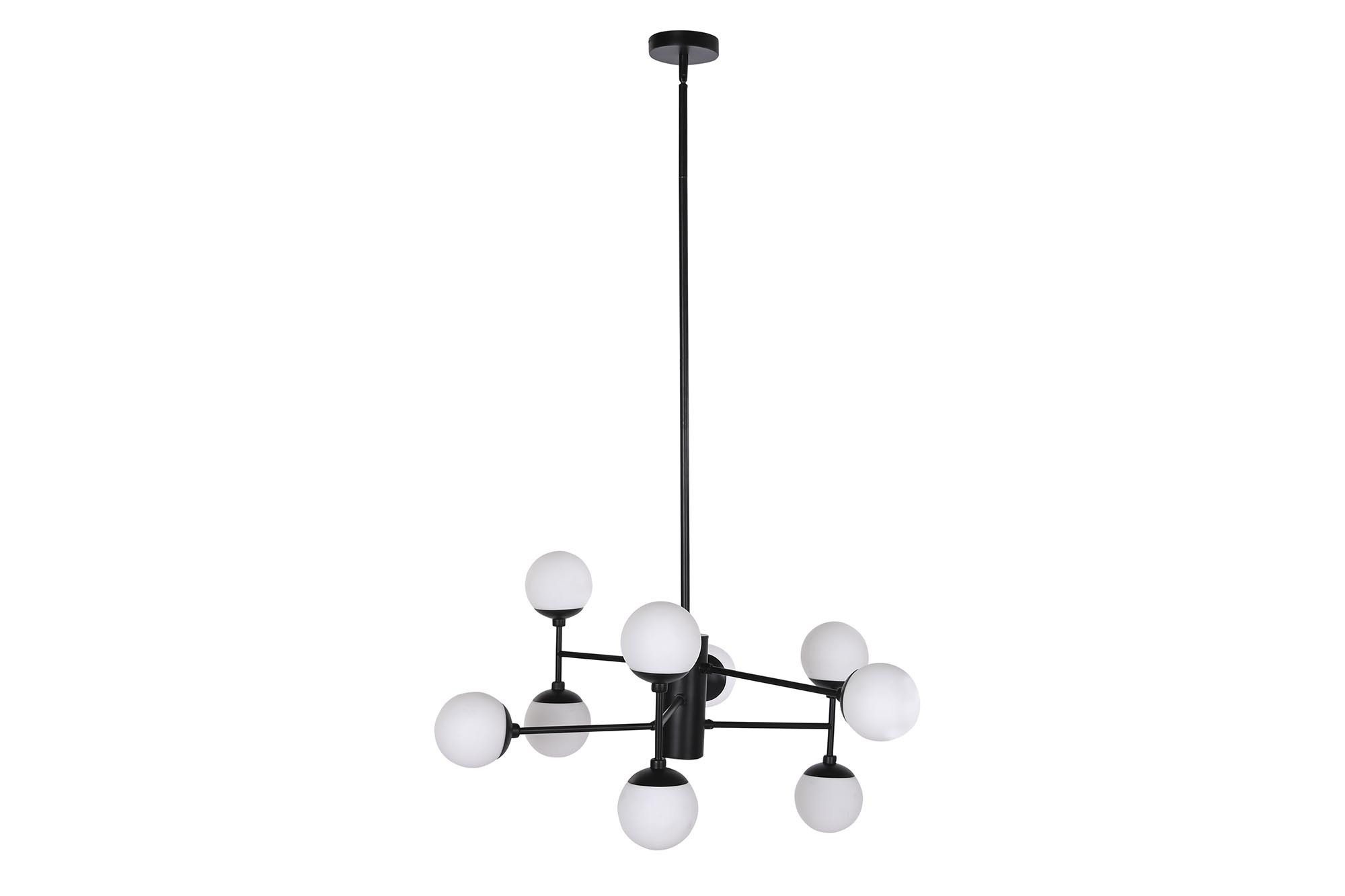 Elegantse disainiga laevalgusti Balls Black