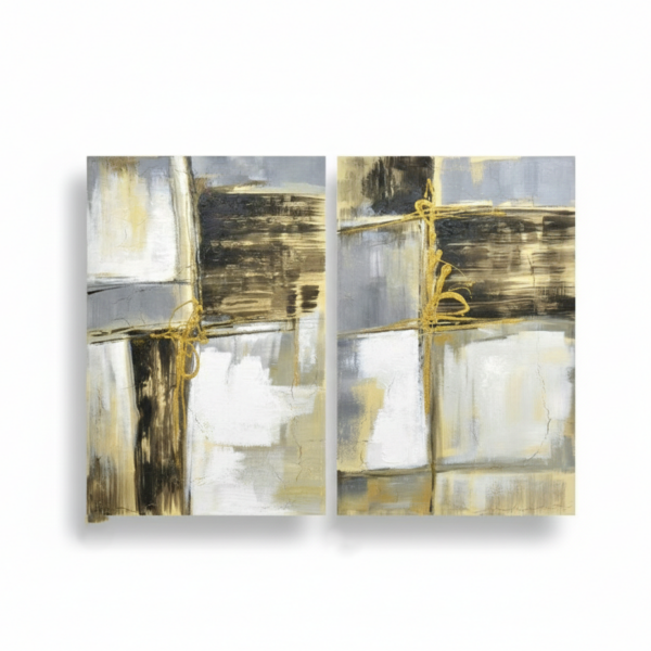 Seinapiltide komplekt Panel Abstract