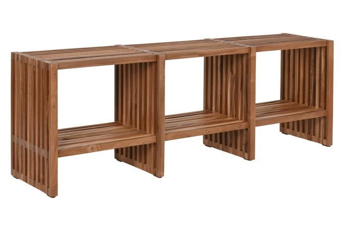 Tv-alus Teak Natural