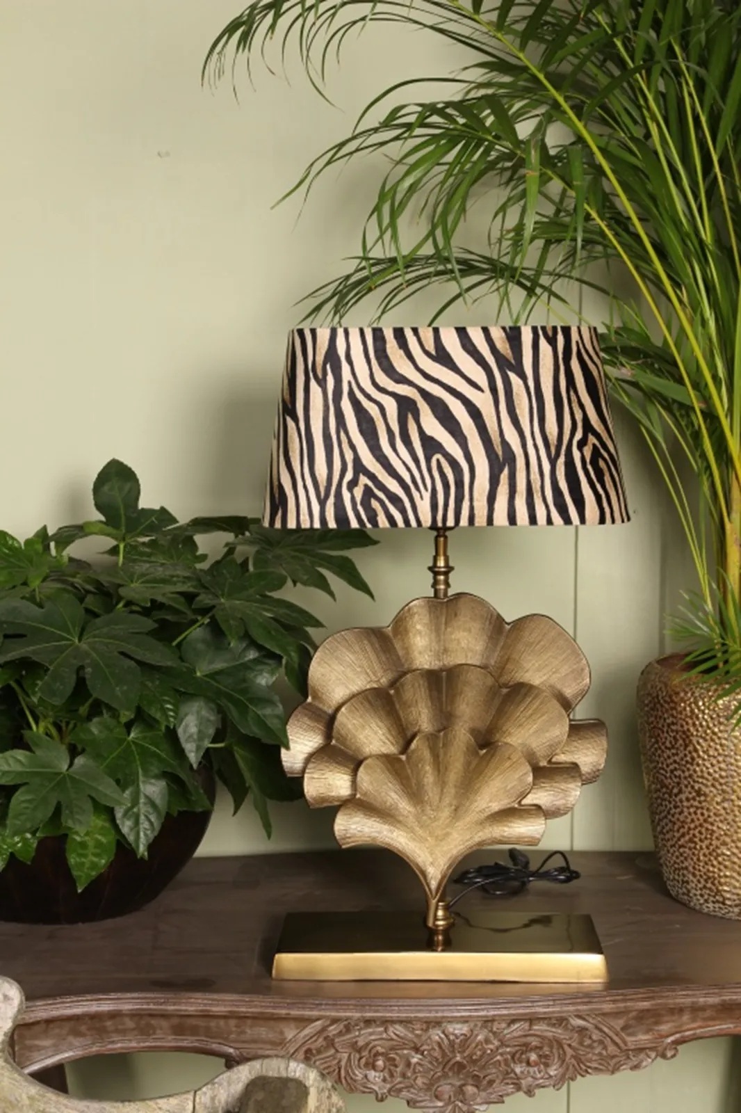 Lauavalgusti alus Hojas Gold - Image 3