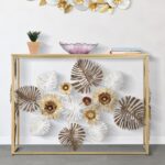 Konsoollaud Flowers Gold