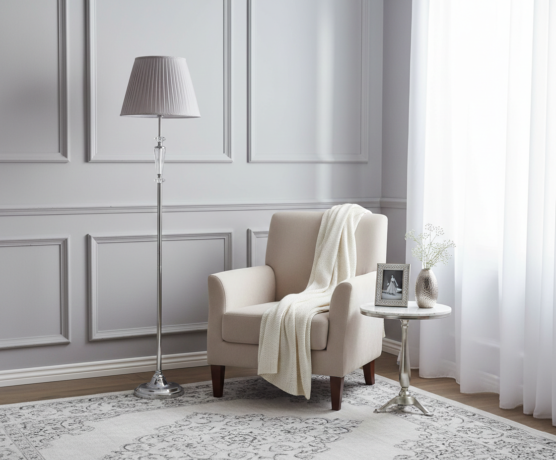 Põrandavalgusti Silvery