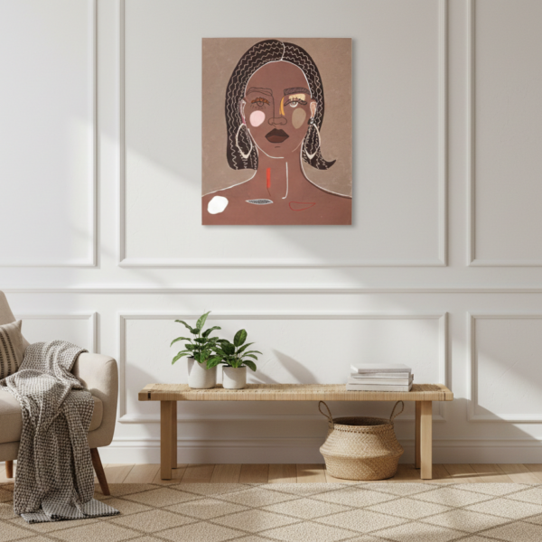 Seinapilt Tribal Face