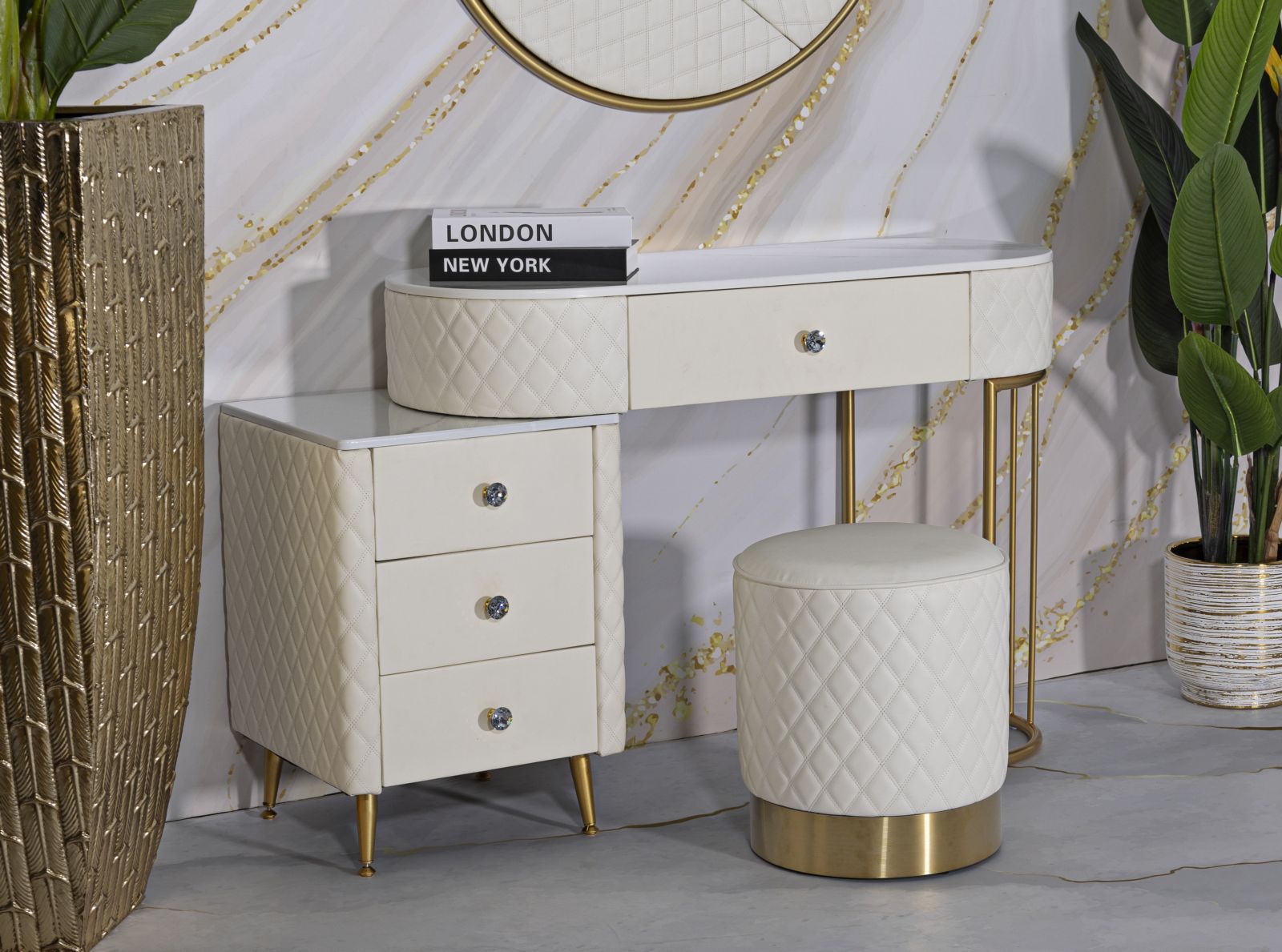 Tualettlaua komplekt Sharon Crema - Image 12