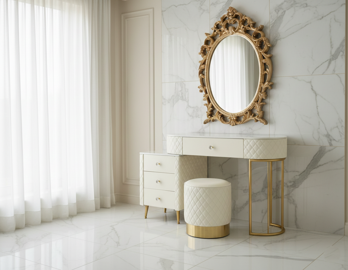 Tualettlaua komplekt Sharon Crema