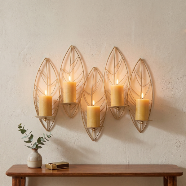 Küünlahoidja Leaf Wall