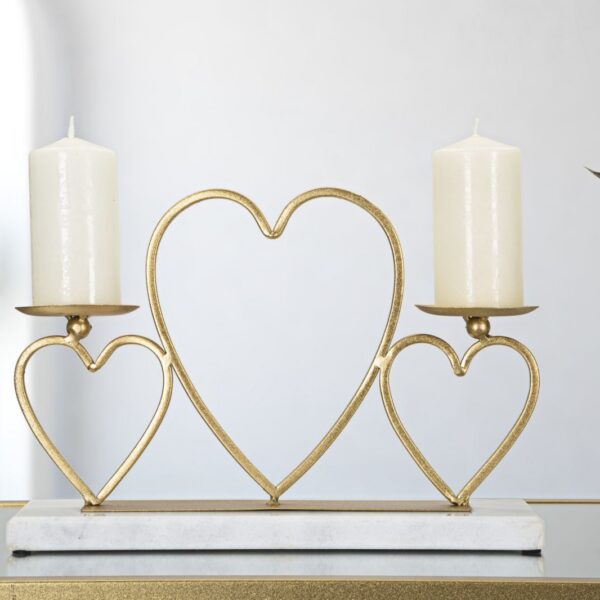 Küünlajalg Hearts Holder