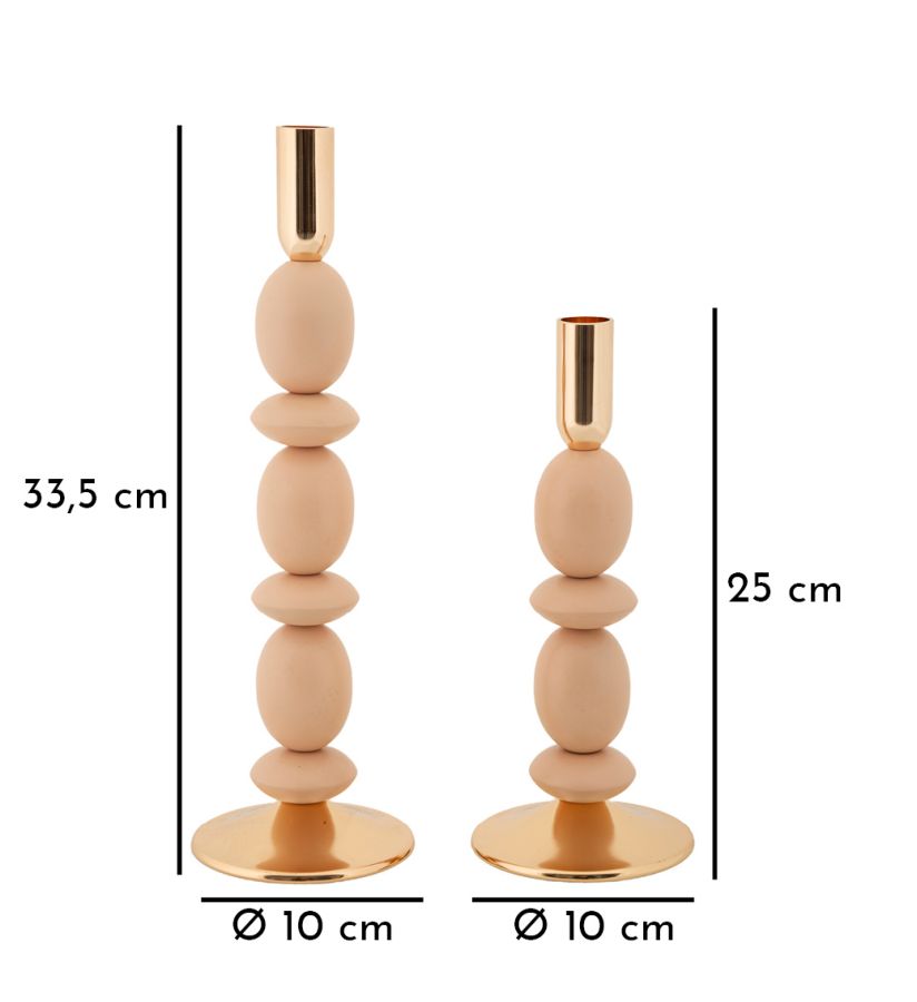 Küünlajalgade komplekt Shuttle Pink - Image 5