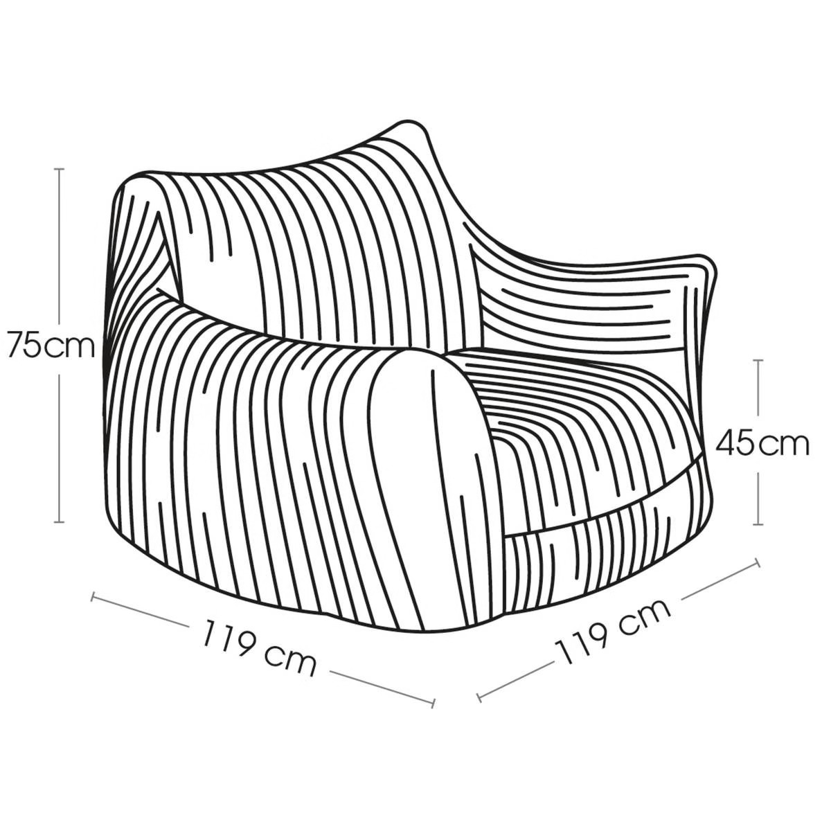 Tugitool Muzi Creme - Pilt 6